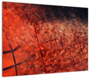 Obraz - Basketbalová lopta (70x50 cm)