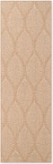 NORTHRUGS, Behúň Duet Liora 106247 Beige/White - na von aj na doma, 80x250, béžová, chodba / predsieň