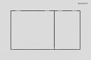 Geberit 115.080.01.1 - Splachovacie tlačidlo Omega30 21,2x14,2 cm biele
