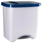 Denox Ecologic pedálový odpadkový kôš 50 l, plast, modrý