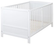 roba Kombinovaná detská postieľka Easy Sleep, 70 x 140 cm (biela) (100396996)