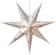 STAR TRADING Závesná hviezda Care Rose petal Recycled 60 cm