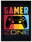 TZ Dizajnový koberec Gamer Rozmer: 100x150 cm