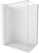 Mexen, Mexen Kioto-XF sprchová stena s rámom 60 x 202 cm, matná 10 mm, matný nikel - 800-060-104-97-30-X