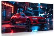 Obraz červené Audi - RS6 Legacy Edition