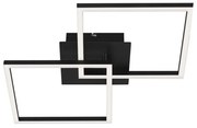 Briloner 3210-015 - LED Stmievateľné stropné svietidlo FRAME 2xLED/11W/230V čierna