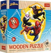 Trefl Puzzle 50 Drevené - Spiderman
