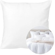 SATÉNOVÁ OBLIEČKA NA VANKÚŠ 603 40X40 CM BIELA