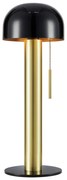 Markslöjd 108576 - Stolná lampa COSTA 2xG9/18W/230V čierna/zlatá