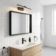 Toolight Toolight, LED nástenné svietidlo, 40cm, 6W, 4000K, 500lm, APP1866-1W, čierna matná, OSW-66022