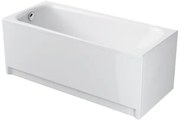 Cersanit Nao, akrylátová vaňa 160x70cm + nožičky, biela, S301-243