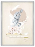 Plagát Beige Abstarct I