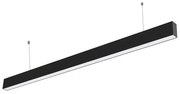 V-Tac LED Luster na lanku SAMSUNG CHIP LED/40W/230V 6400K čierna 21600