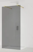 Sprchová zástena Walk-in 100 cm SAT vo farbe profilu zlatá SATBWI100KSZAVZ