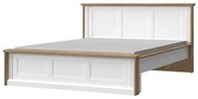 Posteľ 160 Tara kr160-ta white/pacific walnut