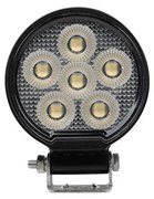LED Bodové svietidlo pre automobil BLACK LED/24W/10-30V IP69 5700K zaokrúhlený
