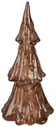 Bronzový svietiaci vianočný stromček Led Tree M - Ø 12*24 cm