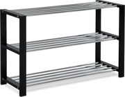Botník drevo/kov 83168-12 Farba: Čierna