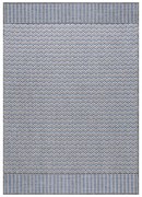 Šnúrkový koberec Sunny modrý / čierny