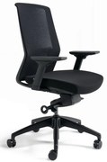 BESTUHL Kancelárska stolička J17 BLACK BP čierna