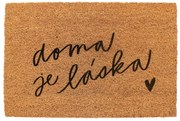 Bella Rose Rohožka z kokosových vlákien Doma je láska