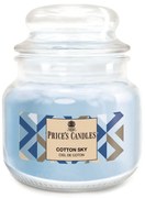 Price´s Price's MINI vonná svíčka ve skle Cotton Sky - hoření 30h