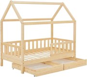 Detská posteľ 80 × 160 cm s úložným priestorom