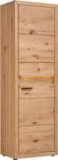 XXXLutz PREDSIEŇOVÁ SKRIŇA, farba duba, sukový dub, 63,8/199/40 cm Linea Natura - Skrine - 001770003005