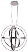Závesné LED svietidlo Copernicus, 5x LED 180w, 3000k, ch