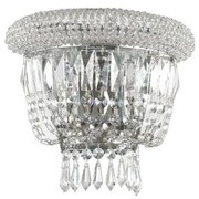 Ideal Lux - Krištáľové nástenné svietidlo DUBAI 2xE14/28W/230V lesklý chróm