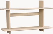Drevený nástenný regál Westlock