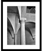 B&W rámovaný obraz 40x50