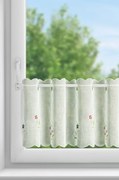 KRÁTKA ZÁCLONA NA PÚTKACH MARIKA 150X40 CM KVETY