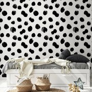 Fototapeta - Čierne škvrny (147x102 cm)