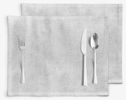 Goldea prestieranie na stôl malaga - sivé - sada 2ks 30 x 40 cm