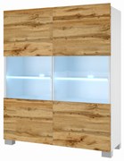 Komoda Belini Premium Full Version dub wotan + LED osvetlenie Nexum 12