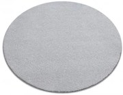 Koberec kruh VELVET MICRO sivý 90