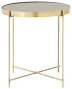 Sklenený okrúhly odkladací stolík ø 43 cm Allure – Premier Housewares