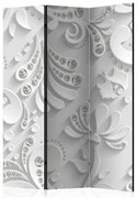 Artgeist Paraván - Flowers in Crystals [Room Dividers]