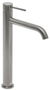Vysoká umývadlová batéria SAT Aurum bez výpuste brúsený gun metal SATBAUR285BGM