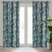 ZATEMŇOVACÍ ZÁVES NA KRÚŽKOCH PALERMO 140X250 CM VZOROVANÁ