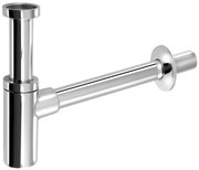 Bruckner - Okrúhly umývadlový sifón DN32 lesklý chróm