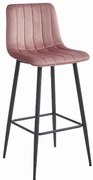 Barová stolička POZZA - ružová