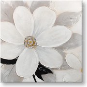 Maľovaný obraz na stenu KVETY 70x70 cm