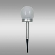 Solárna lampa GUĽA RGB 10CM SILVER EKO0613