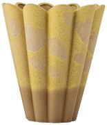 Bloomingville Kameninová váza Penn Yellow