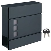 Poštová schránka s držiakom na noviny