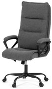Autronic BONTEC Kancelárske kreslo, hojdací mechanizmus, čierna látka, KA-Y348 BK2 Farba: Šedá