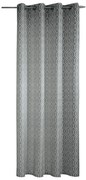Sivý záves 135x245 cm Dekor – Sehlbach