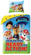 HALANTEX Obliečky Paw Patrol Ready Bavlna, 140/200, 70/90 cm